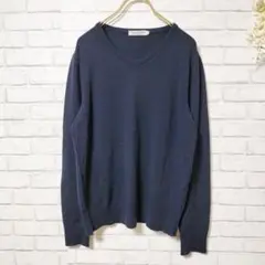 【美品】kamakura knit ニットセーター ウール100 Mサイズ