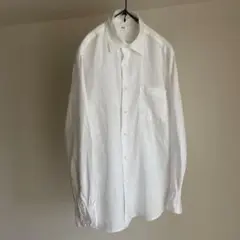UNIQLO ユニクロ　リネンシャツ　ホワイト　M