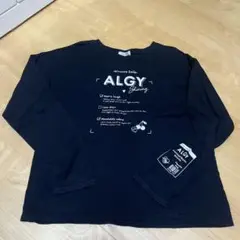 ALGY ブラック トレーナー Mサイズ