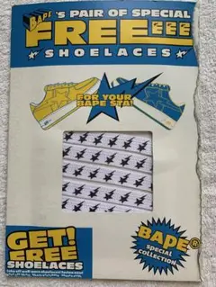 【新品未使用品】BAPE FREE SHOELACES 靴紐　レア