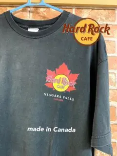 ハードロック　Tシャツ　カナダ　古着　ビンテージ　usa