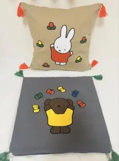 Dick B runa × studio CLIP クッションカバー