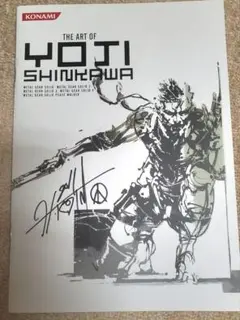 限定値下げ‼︎メタルギアソリッド　小島秀夫監督サイン入りポスター 新品未使用 メタルギア ソリッド 5 ポスター小島 秀夫 監督