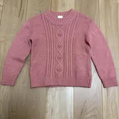 BREEZE ピンク ニットセーター
