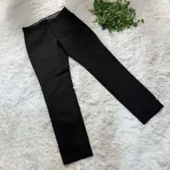 ［未使用］TAKEO KIKUCHI スラックスパンツ ブラック S ビジネス