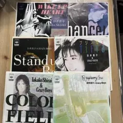 白井貴子　EPレコードまとめて6枚