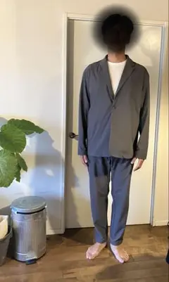 INHERIT セットアップ　スーツ　グレー