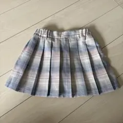 チェック プリーツスカート 140cm