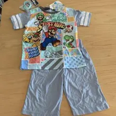 スーパーマリオ 光るパジャマ 120サイズ　新品　男の子　キッズ　パジャマ