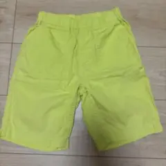 ⚫︎GU ハーフパンツ　蛍光　Sサイズ　120