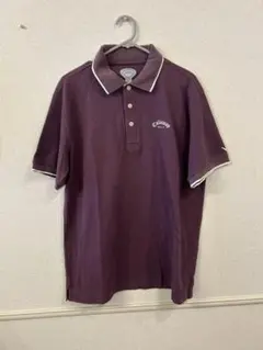 Callaway 半袖ポロシャツ LL パープル