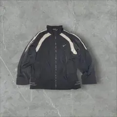 Nike ナイロンジャケット ブラック/ベージュ