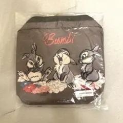 【新品】LESPORTSAC×Bambiコラボ 中型ポーチ カーキ レアデザイン