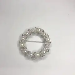 SILVERあこや真珠ベビーパールブローチペンダントトップ