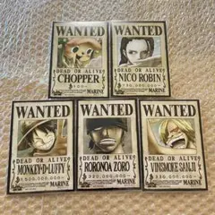 ワンピース 手配書 ブロマイド セット