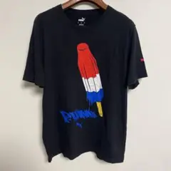 PUMA プーマ アイスキャンディー Tシャツ 黒 L