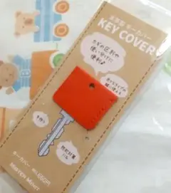 MISTER MINIT 本革製 キーカバー オレンジ