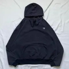 Champion パーカー 3XL ネイビー ホンジュラス製 Y2K