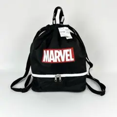 【新品】 プールバッグ ナップサック マーベル 2層式 リュック