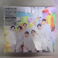timelesz『FAM』初回限定盤B DVD 特典なし　未再生