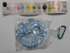 推しごとバッグ　ハートタイプ　ブルー　ガチャガチャ