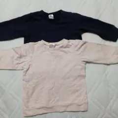 H&M　トップス　２枚　80