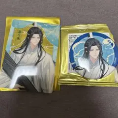 魔道祖師　完結記念展　缶バッジ　クリアカード　藍忘機