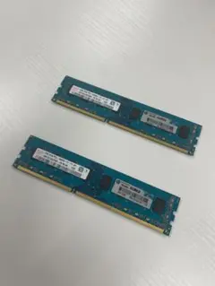 スクトップPC用メモリ Hynix DDR3 8GBキット（4GBx2枚）