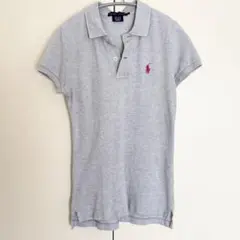 ラルフローレン ポロシャツ XS スキニーフィット グレー