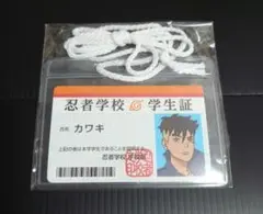 BORUTO NARUTO ジャンプヴィクトリーカーニバル　カワキ　学生証