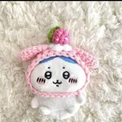 立体いちご☆ちいかわ、ハチワレお座りサイズ