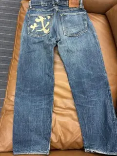 EVIS デニム ジーンズ vintage エビス ブルー　戒 ヴィンテージ