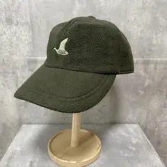 オリーブグリーン フリースキャップ