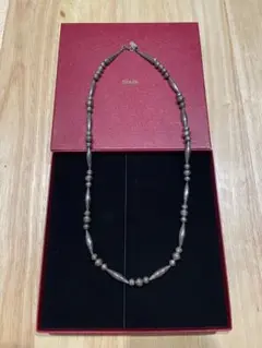 calee ビーズネックレス　赤　キャリー 楽天市場】赤×クリア コイン付き ビーズネックレス 40cm