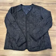 UNIQLO ブラック キルティングジャケット