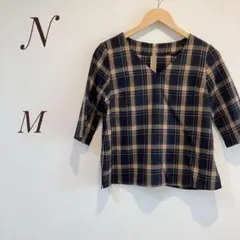 【美品】N エヌ　カットソー　M ブラウン系