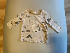 next baby 恐竜柄 長袖Tシャツ