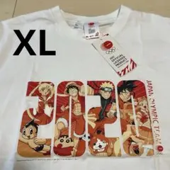 【新品】東京オリンピック アニメコラボTシャツ XLサイズ