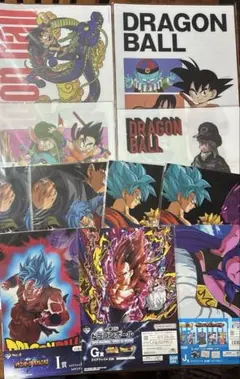 ドラゴンボール　ビジュアルシート&クリアファイル　おまとめ★