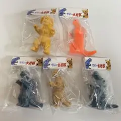 【新品】 2025 ゴジラ キングシーサー マルサン ソフビ マルガチャ セット