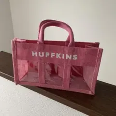【新品】HUFFKINS ジュートバッグ　ピンク