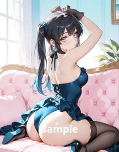AIイラスト 美女 A4ポスター G82