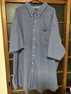 チェック 半袖シャツCHAPS EVERYDAY POLO 4XB