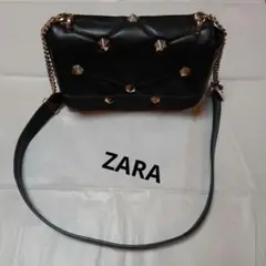 ZARAショルダーバッグ☆チェーン 斜めかけ