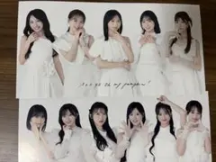 AKB48 Oh my pumpkin Weverse 大判ビジュアルカード2枚