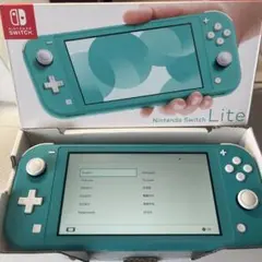 Nintendo Switch Lite ターコイズ 本体 充電器付き