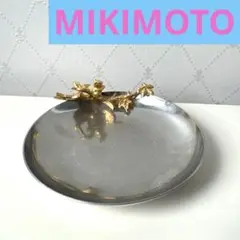 訳あり格安！ミキモト　トレイ　パール　2002 シルバー　ジュエリートレー