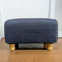 無印良品 オットマン デニム生地