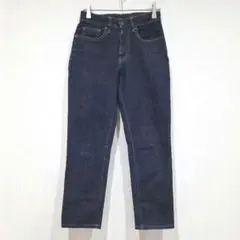 無印良品　MUJI　デニムパンツ　ジーンズ　21　ボーイフィット　ストレート