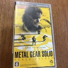 METAL GEAR SOLID PEACE WALKER UMD